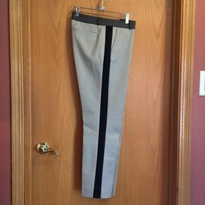 kate spade margaux cropped tuxedo pants